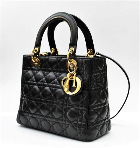 ราคา lady dior|Dior lambskin bag.